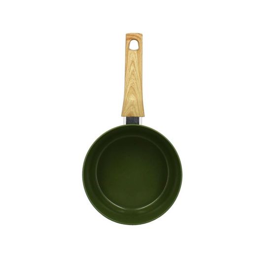 Set de 3 casseroles en aluminium noisette - compatible induction