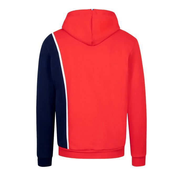 Sweatshirt à Capuche Le Coq Sportif - Coupe Classique Regular - Manches Longues, Doux Et Confortable - Logo Brodé Sur La Poitrine