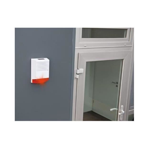 ADT Véritable Leurre Boîte de Sonnette d'Alarme factice avec LED
