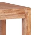 Meuble*2718Haute qualité-Table basse décor scandinave - Table de salon Table de thé Table gigogne 53 x 50 x 50 cm Bois de récupérati-2