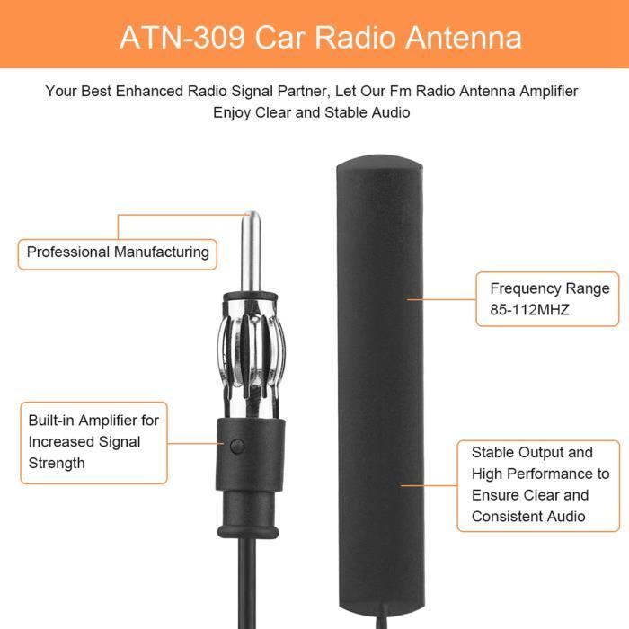 Amplifier l'antenne de l'autoradio, autoradio-boutique
