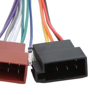Adaptateur ISO Autoradio Universel - 2 Pièces Faisceau Câblage 16 Broches Pour VW, Fiat, Opel...