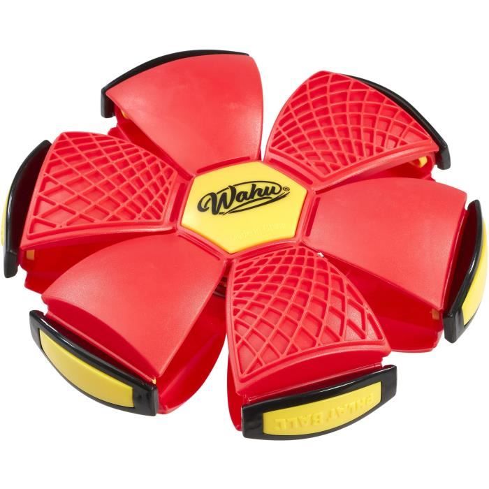 PHLAT BALL Junior - Jeu Extérieur Fun Pour Enfants Dès 6 Ans - Frisbee Transformable En Balle - Jeu D'adresse En Plein Air