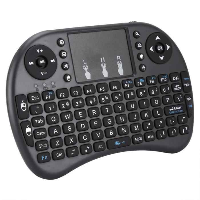 Mini-clavier sans fil avec pavé tactile Souris Airmouse + batterie