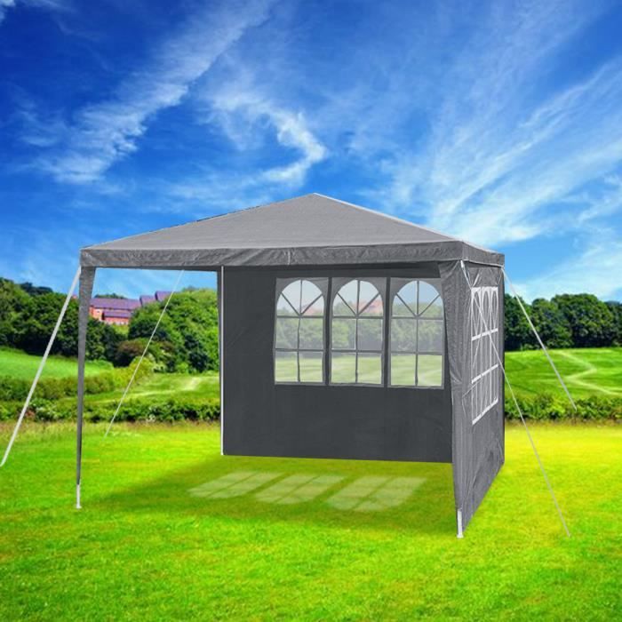 Pavillon De Jardin HENGMEI 3x3m Imperm able Portable pavillon-de-jardin-hengmei-3x3m-imperm-able-portable