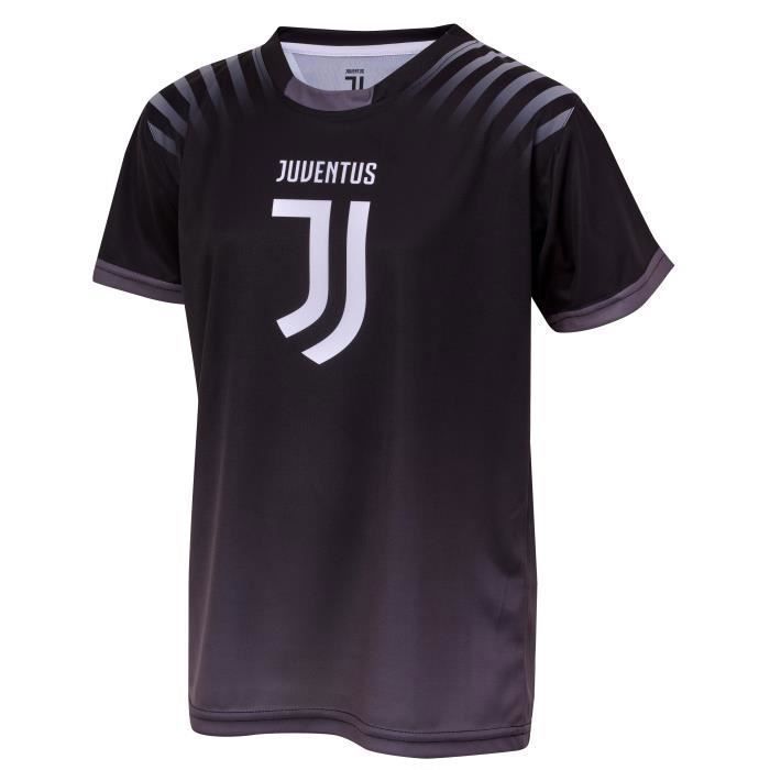 Ensemble maillot short Juventus Enfant Noir 100