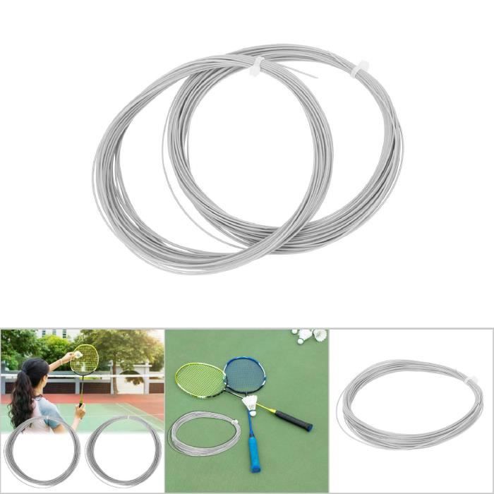 Lot De 10 Cordes De Raquette De Badminton – Nylon 0,7 Mm, Haute Flexibilité, Couleurs Variées