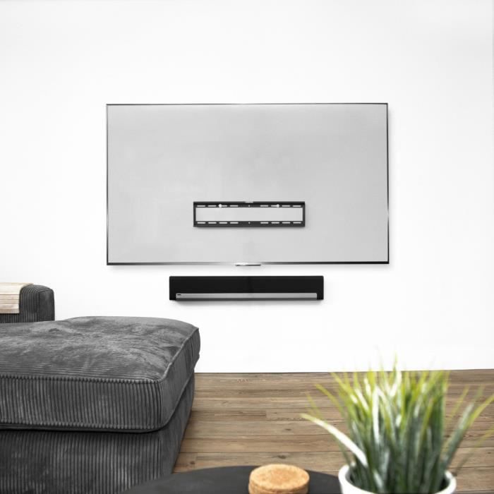 Support TV mural orientable - Universel 32 à 75 pouces – 50 kg max. -  Matériel de montage inclus