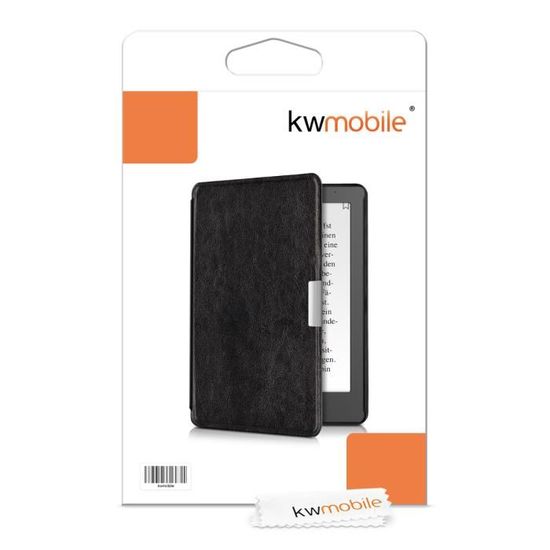 Kwmobile Coque pour liseuse électronique Kobo Aura Edition 2 - Coque à  Rabat en Simili Cuir - Étui de Protection Jaune - Cdiscount Informatique