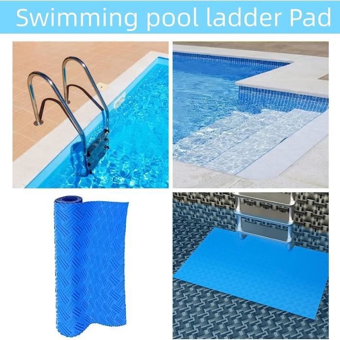 Tapis De Sol Piscine Extérieur 4m Rond - Antidérapant Absorbant Pour Bain à Remous Et Piscine Hors Sol
