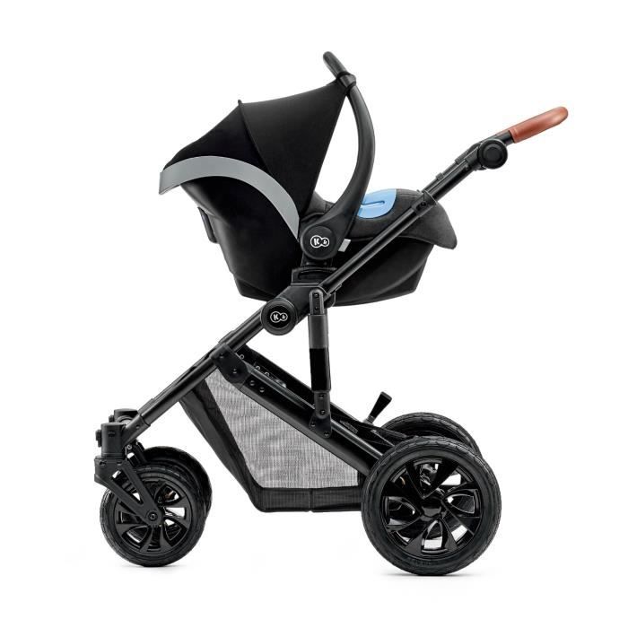 Kinderkraft Poussette 3 en 1 Multifonctions PRIME Nacelle