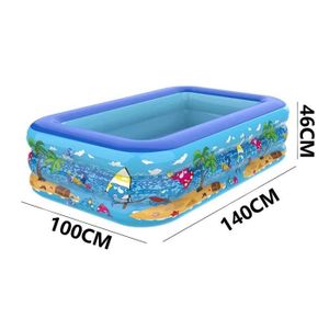 Piscine Gonflable Pour Enfants Et Adultes – Plusieurs Tailles, Fond à Bulles, Résistante Aux UV, Pour Intérieur Et Extérieur