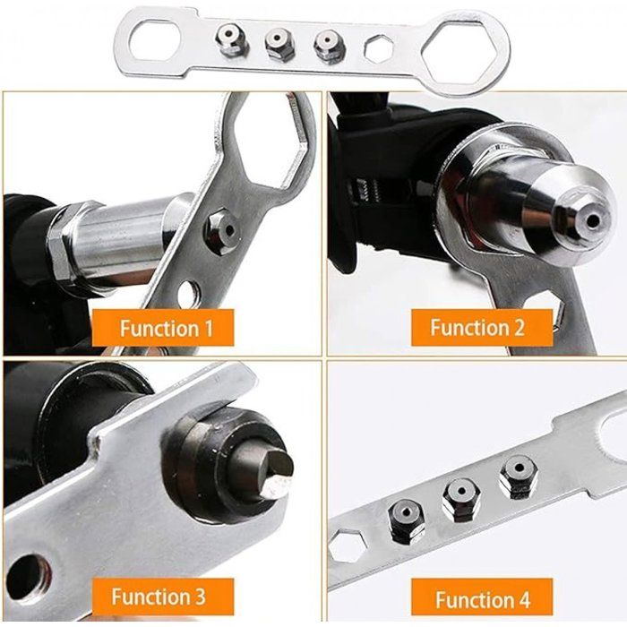 Pince à Rivets Pop pour Perceuse, Accessoire de Fixation pour Rivets ...