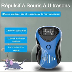 Répulsif Ultrasonique Souris Et Rats 6 Pack - Anti-rongeurs Silencieux Et Non Toxique - Sans Produits Chimiques, Sans Radiation - 4