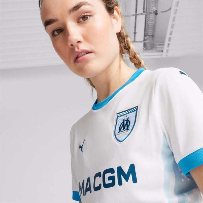 Maillot OM Adidas Signé, Taille 11-12 Ans, Occasion Mais En Bon état - Idéal Collection