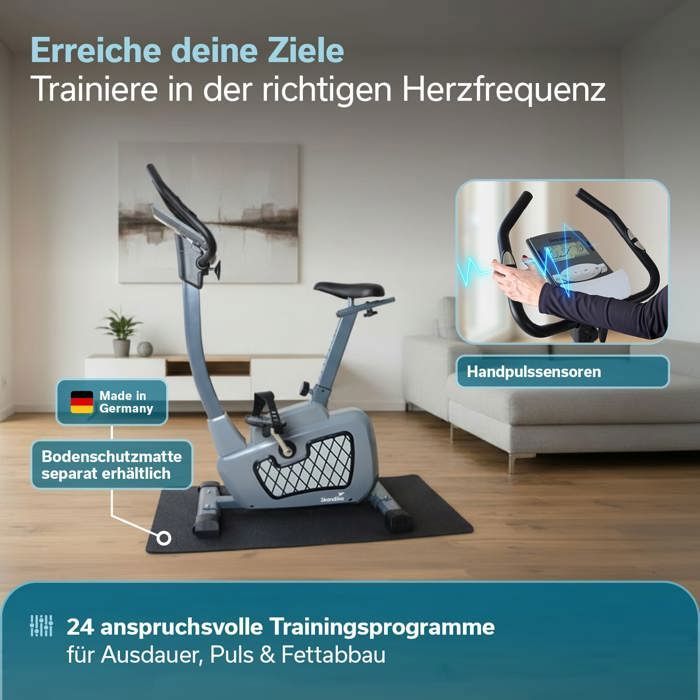 Test du vélo Skandika Cykling P14 : ergomètre avec Bluetooth et 32 niveaux de résistance Test du vélo Skandika Cykling P14 : ergomètre avec Bluetooth et 32 niveaux de résistance