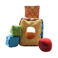 5 pièces blocs de construction en tissu doux apprentissage précoce saisir et empiler des jouets d'apprentissage éducatifs  WALLET-0