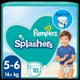 Pampers Splashers Taille 5-6, 14+ kg, 10 Couches-Culottes De Bain-0