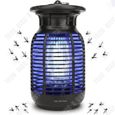 TD® Lampe anti-moustique électronique domestique, Appareil anti-moustique, Piège à moustiques efficace, Moustiquaire-0