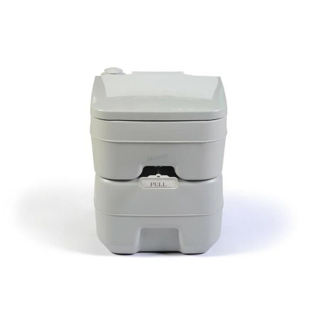 DARTMOOR 20L Toilette de Camping Portable Adulte WC Sèche ave Siège Diagonal Boîte de Rangement Poignée Intégrée PEHD pour Extérieur Randonnée Chantier Voyage Bateau