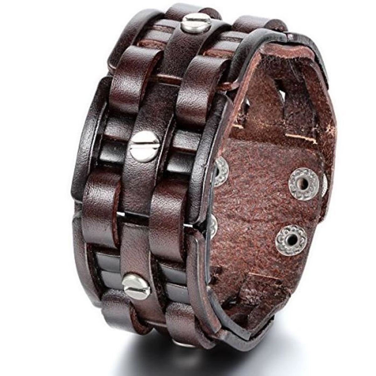 bracelet cuir homme rock bracelet cuir homme rock
