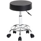 ALIGHTUP Tabouret ergonomique tabouret à roulette réglable en hauteur et pivotable à 360°- Noir