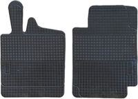 Lupex shop - Jeu de 2 tapis en caoutchouc profilés pour voitures compatibles Smart Deuxième série w451 et Troisième série w453