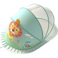 Moustiquaire Pliable Bébé portable à installation gratuite moustiquaire pour berceau nouveau-né tente de voyage 110×60×65cm Vert