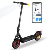 EVERCROSS EV10KPRO Trottinette Électrique Pliable 10" Scooter 500W 25KM/H Écran LED Bluetooth APP Cadeau Adolescent Adulte