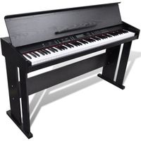 Piano électronique - Piano numérique avec 88 touches et support 132,5 x 39 x 77,5 cm -HB065