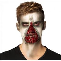 Kit de maquillage Zombie - BOLAND - Fermeture éclair - Blanc