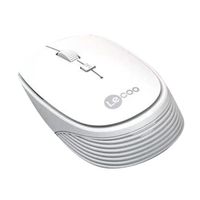 Souris sans fil 2.4G Souris Ergonomique pour Ordinateur Portable avec 800 - 1000 - 1200 DPI - Blanc