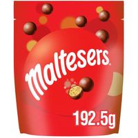LOT DE 2 - MALTESERS : Billes de céréales enrobées de chocolat - sachet de 192 g