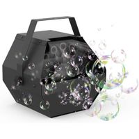Machine à bulles professionnelle avec moteur silencieux amélioré poignée portable pour Noël, fêtes, mariage, disco, scènes