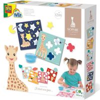 Kit Formes à Coller Sophie la Girafe - SES CREATIVE - Enfant Mixte - Dès 12 mois