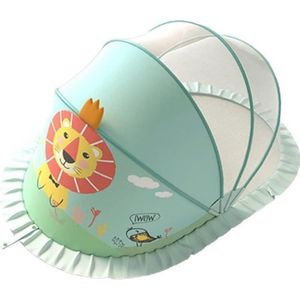 MOUSTIQUAIRE LIT BÉBÉ Moustiquaire Pliable Bébé portable à installation gratuite moustiquaire pour berceau nouveau-né tente de voyage 110×60×65cm Vert