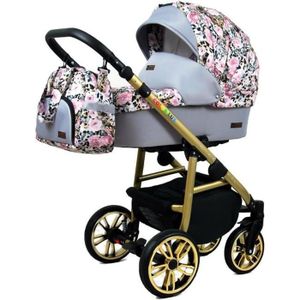 POUSSETTE  Poussette Landau Set tout en un siège bébé Buggy F