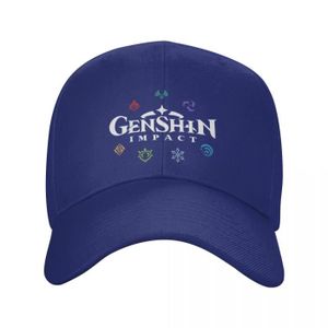 CASQUETTE Bleu - Casquette de camionneur - Genshin Impact Co