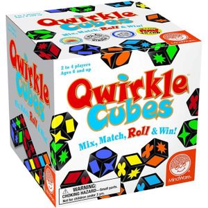 JEU SOCIÉTÉ - PLATEAU Jeu Qwirkle Cubes - Version Multilingue Français I