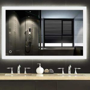 Miroir De Salle De Bain 90 Cm Cdiscount