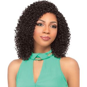 T1B-30 18inches Perruque Bandeau Femme Nautrelle Courte Afro Perruque  Bouclée Cheveux Headband Wig Afro Curly Hair Perruque Synthétique Effet  Naturel None Lace Wig 150% Densité