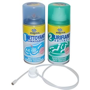 ADDITIF Kit nettoyant climatisation et Purifiant habita…