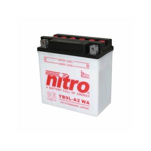 BATTERIE 12V 9 Ah YB9-B NHK AVEC ENTRETIEN Lg135xL75xH139 QUALITE PREMIUM