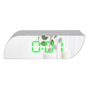 HORLOGE - PENDULE Horloge,Réveil numérique miroir LED veilleuses the