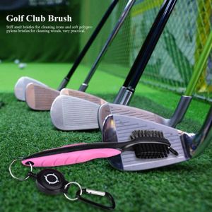 BALLE DE GOLF YOSOO brosse de club de golf Équipement d'accessoire de brosse de nettoyage de nettoyeur de balle de club de golf de cannelure