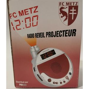 Radio réveil Radio réveil à projection football FC Metz