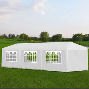 TONNELLE - BARNUM XIO Tente de réception 3 x 9 m Blanc 112259