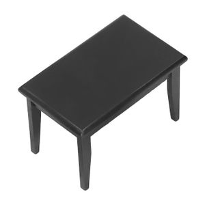 UNIVERS MINIATURE LON® chaise de table miniature 1:12 Ensemble de chaise de table de maison de poupée Accessoires de meubles miniatures en bois 110027