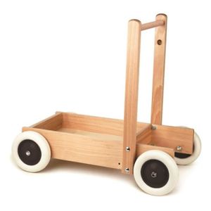 CHARIOT DE MARCHÉ Egmont Toys - Chariot de marche en bois massif