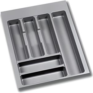MC-Trend Range-couverts pour tiroir - Gris transparent - 30 x 38 cm - En  plastique - 6 compartiments - Organiseur moderne pour cuisine, bijoux,  stylos, maquillage ou pour le bricolage : : Cuisine et Maison